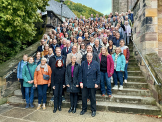Teilnehmer am KV-Forum auf der Petritreppe
